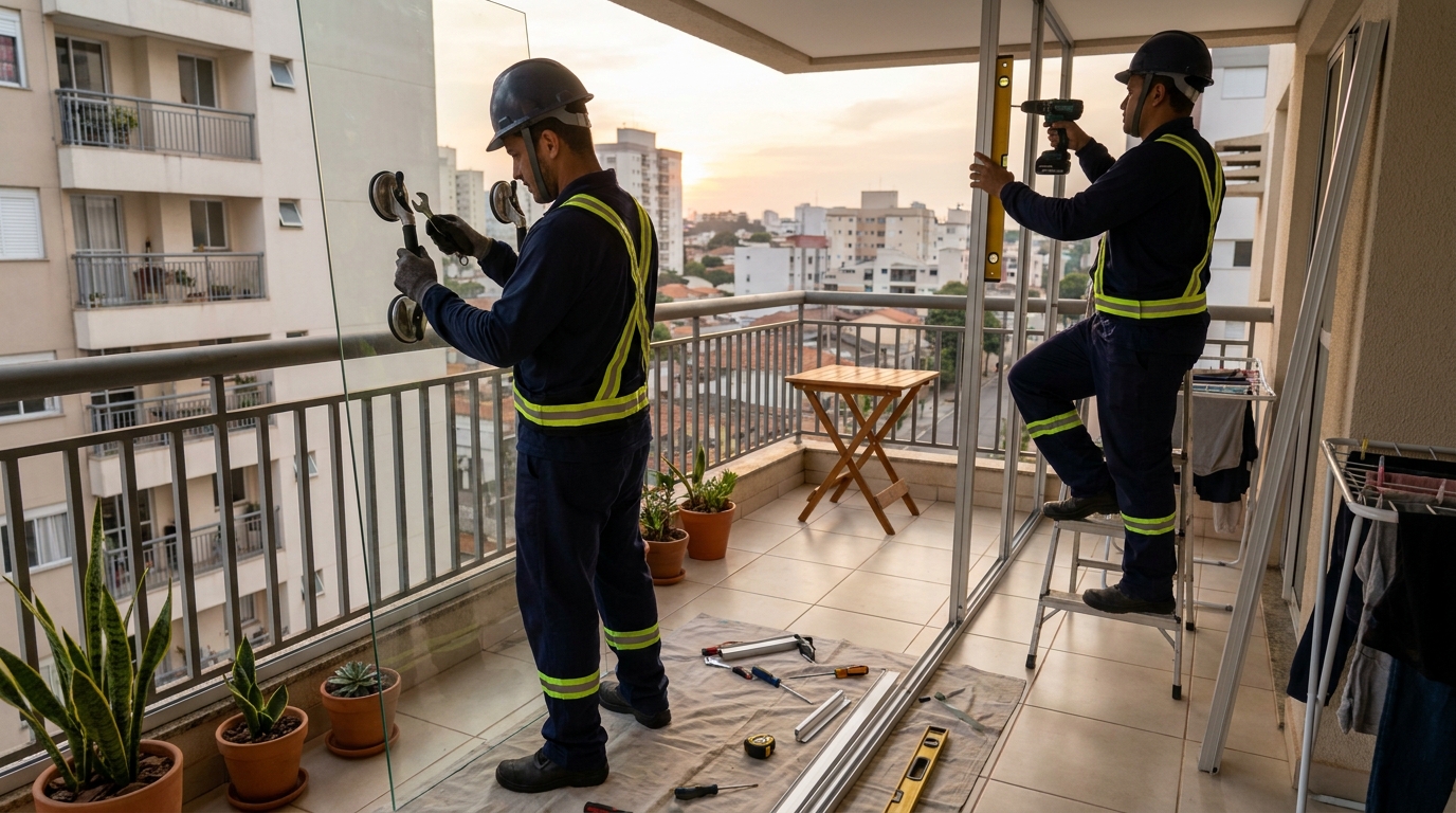 Divisórias em Vidro em Campinas‑SP