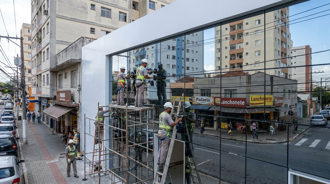 Fechamentos em Vidro em Campinas‑SP