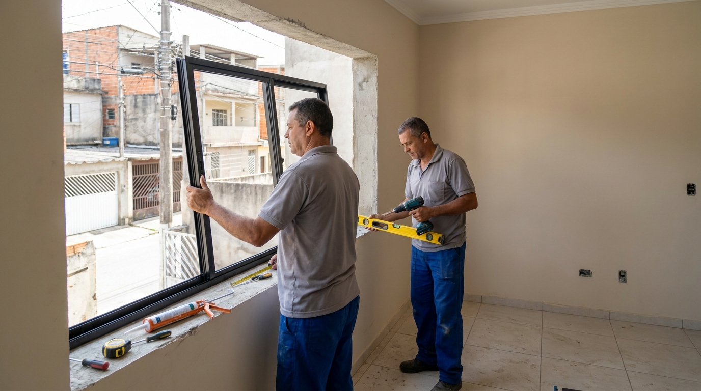 Esquadrias de Alumínio em Campinas‑SP